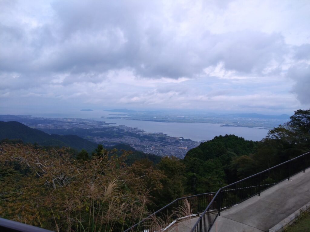 比叡山からの琵琶湖